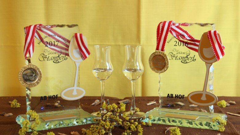 Edelbrände der Familie Harm, © Christine Harm Edelbrände der Familie Harm, © Christine Harm