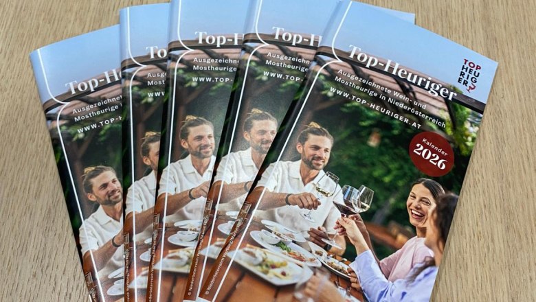 Top-Heuriger-Kalender 2026, &copy; LK N&Ouml;/ Raphaela Grasel