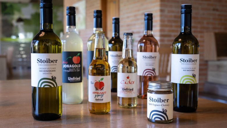Produkte Weingut Stoiber, © Pamela Schmatz